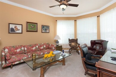 Generous size office/library at front of house