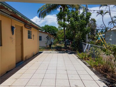 First Unit Back Patio