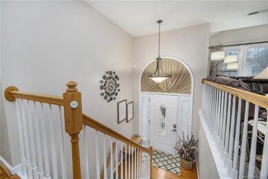 Lovely 2 story entry with hardwood floors!
