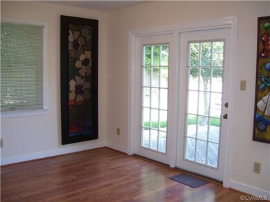 Dining Room with doors leading off to your private