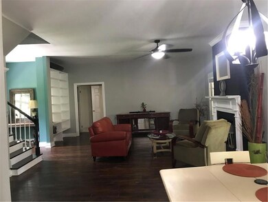 View of Living room from the dining area