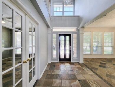 Front door & left side flex room