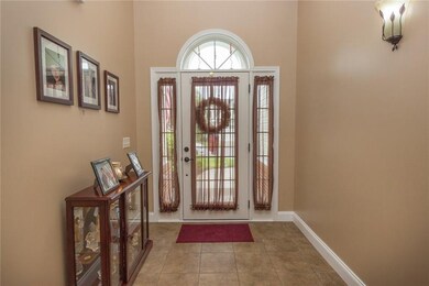 Welcoming...light and bright 22'x4' entry.