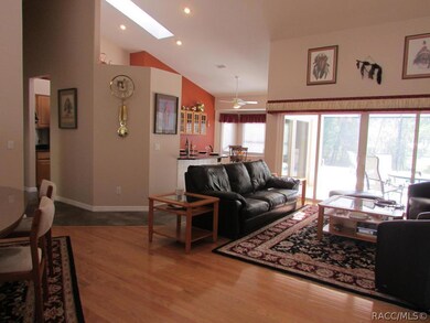 Pretty view from entry foyer