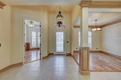 View of entry, study, formal sitting