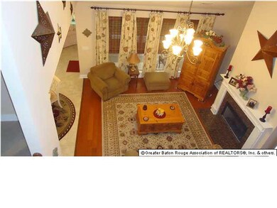 Living Room View from upstairs