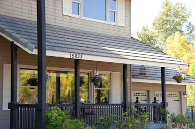 Covered front porch