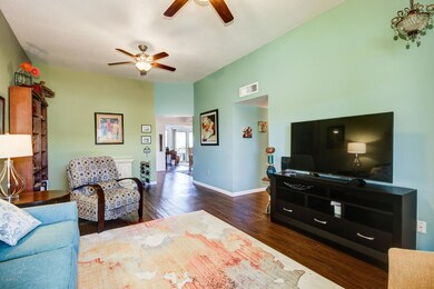 View to hallway and kitchen entry
