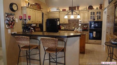 Huge kitchen with granite island and great eat at