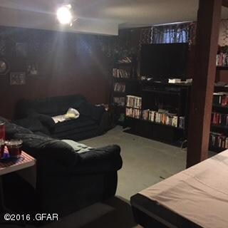 basement family room