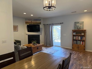 Open Floor Plan with Fireplace