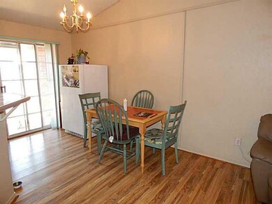 Exterior Front. Dining area with large patio door 