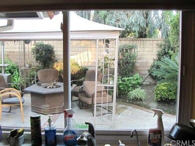 View from Kitchen to Bank Yard