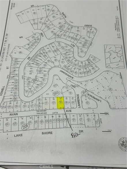 0 Ryan Ave Unit SW25156159, Lake Elsinore, CA 92530