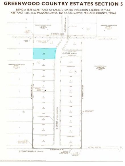 Lot 15 S County Road 1054, Midland, TX 79706