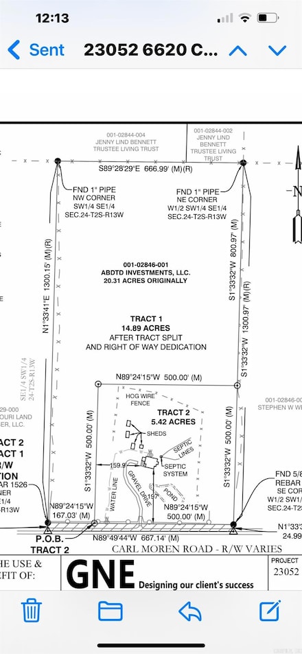 0 Carl Moren Rd Unit 25003811, East End, AR 72065