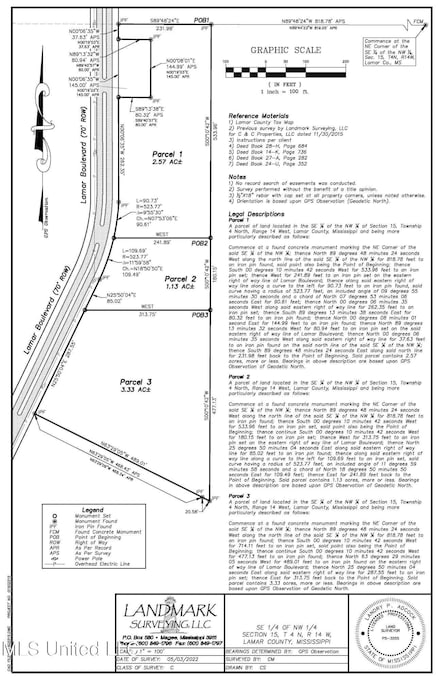 3.33 +/-Ac Lamar Blvd, Hattiesburg, MS 39402
