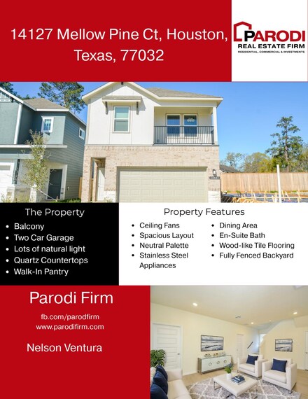 14127 Mellow Pine Ct, Houston, TX 77032