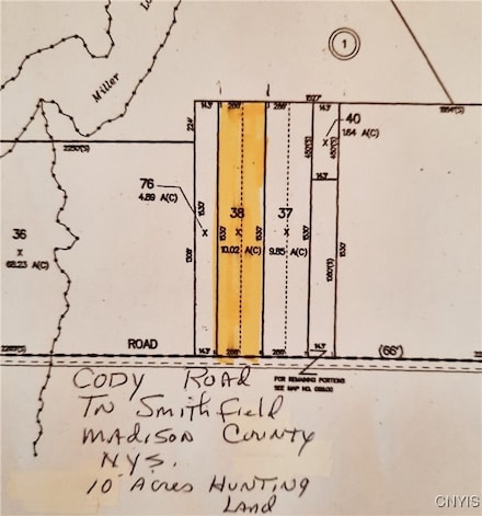 0 Cody Rd Unit S1576826, Fenner, NY 13035