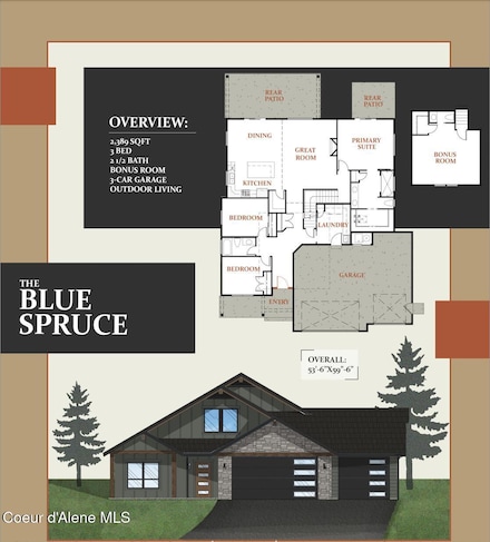 Lot 3 Blk 1 Tamarindo Ln, Hayden, ID 83835