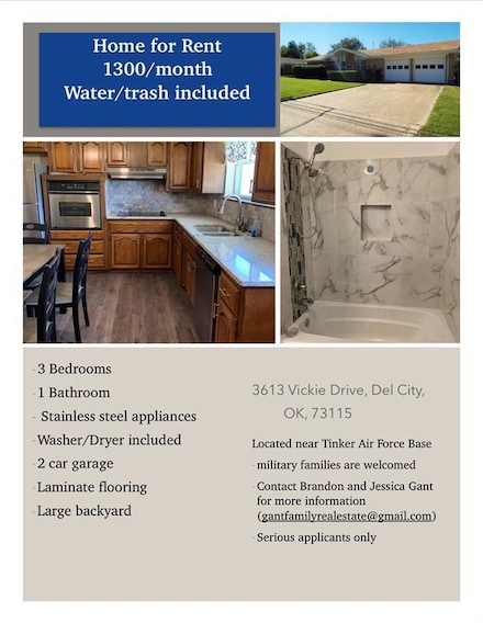3613 Vickie Dr, Oklahoma City, OK 73115
