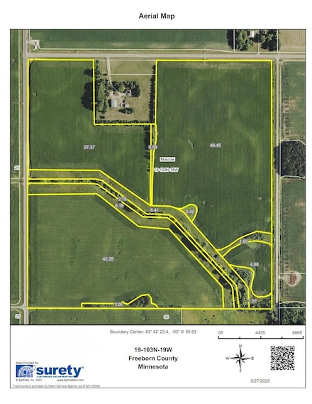 TBD 850th Ave, Oakland, MN 56007