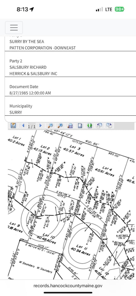 Lot 22 Maple Ln, Surry, ME 04684