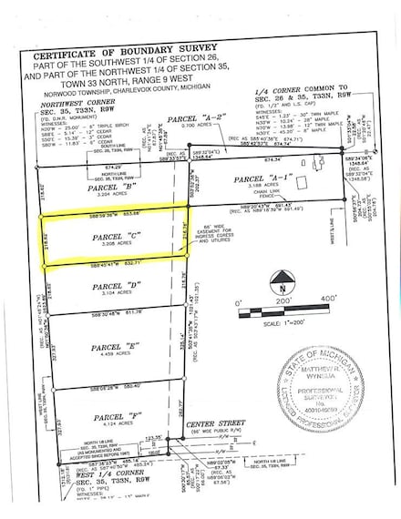 000 Center St Unit Parcel C, Norwood, MI 49720