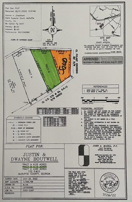 2760 Warrenton Hwy Unit (TRACT B), Thomson, GA 30824