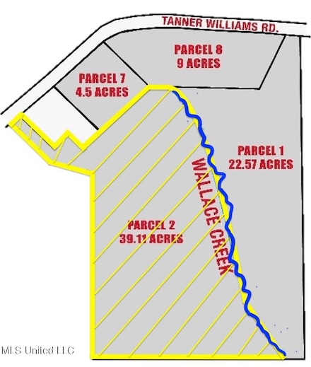 0 Tanner Williams Rd -Parcel 2, Lucedale, MS 39452