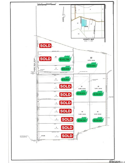 Tract 16 Lorin Wall Rd, Holden, LA 70744