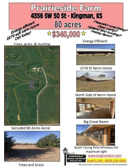 4356 SW 50 St, Kingman, KS 67068