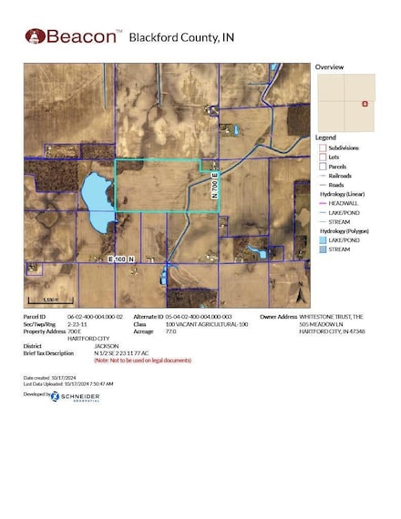 0 N 700 E Unit 202520586, Hartford City, IN 47348