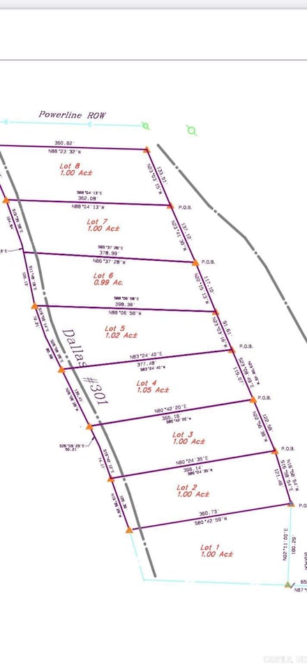 TBD Lot #5 Dallas 301, Carthage, AR 71725
