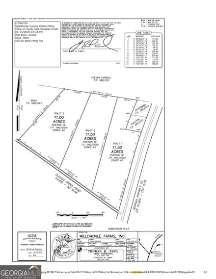 TRACT 1 Clouds' Creek Rd, Crawford, GA 30630