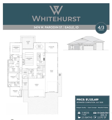 3474 W Parodin St, Eagle, ID 83616