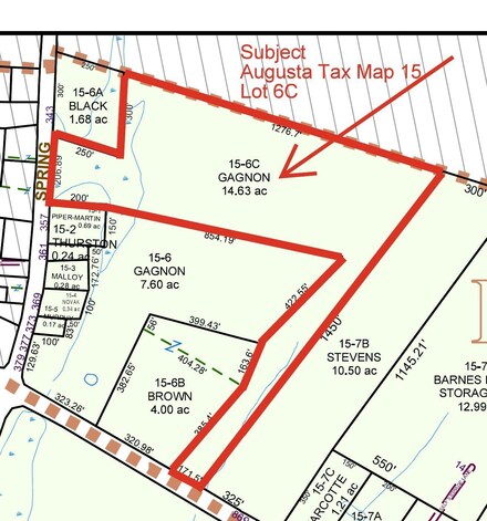 Map15Lot6C Spring Rd, Augusta, ME 04330
