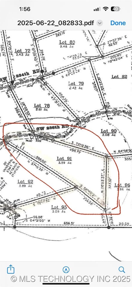 0 1025 Unit 2525439, Buffalo Valley, OK 74571