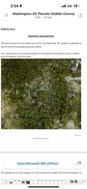0 Short van Liew Rd, Mobile, AL 36605