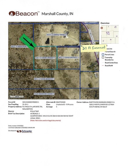 TBD Plymouth Laporte Trl Trail, Walkerton, IN 46574