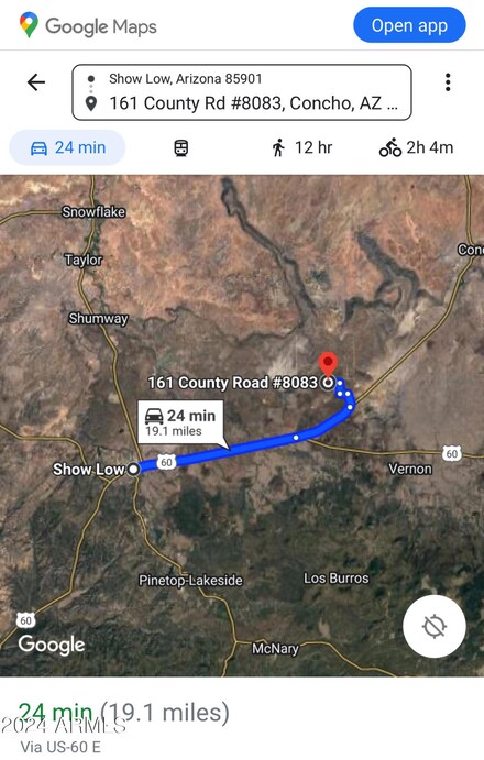 161 N County Rd Unit 8083, Concho, AZ 85924