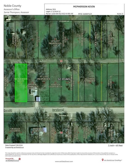 0 Ivanhoe St, Perry, OK 73077