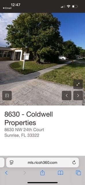 8630 NW 24th Ct, Sunrise, FL 33322