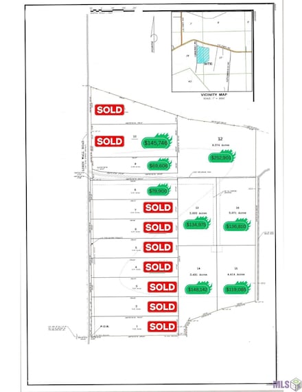Tract 12 Lorin Wall Rd, Holden, LA 70744