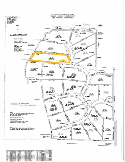 0 Lot 24 Timber Grove Euclatubba Rd Unit 25-674, Guntown, MS 38849
