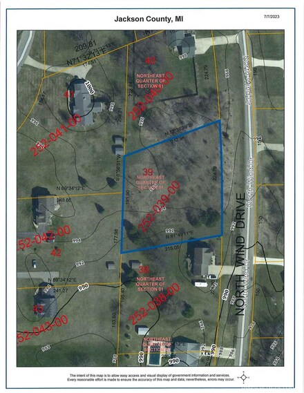 1308 N Wind Dr, Jackson, MI 49201