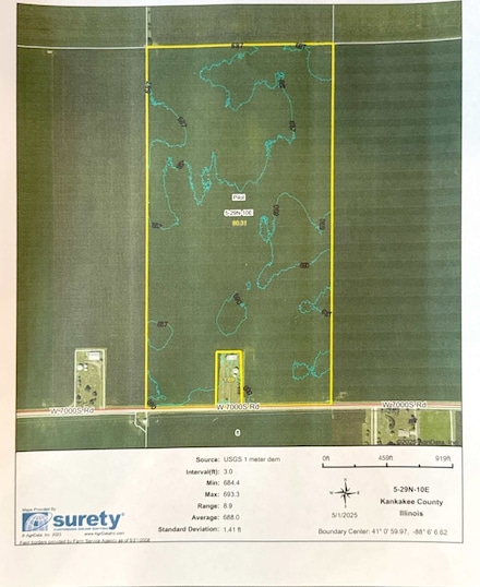 80 Acres 7000 S, Herscher, IL 60941