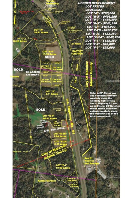 Lot F1 S Highway 61, Natchez, MS 39120