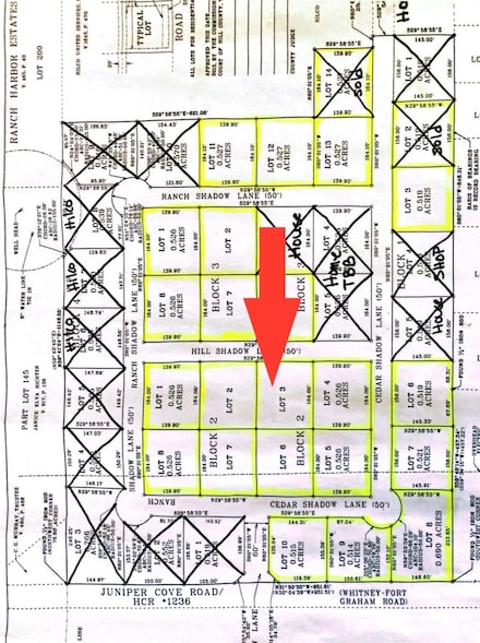 TBD16 Hill Shadow Ln, Whitney, TX 76692