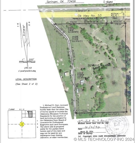 00 Dozer Rd, Springer, OK 73458